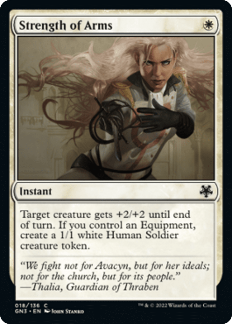 Strength of Arms [Game Night: Free-for-All] MTG Single Magic: The Gathering  | Multizone: Comics And Games