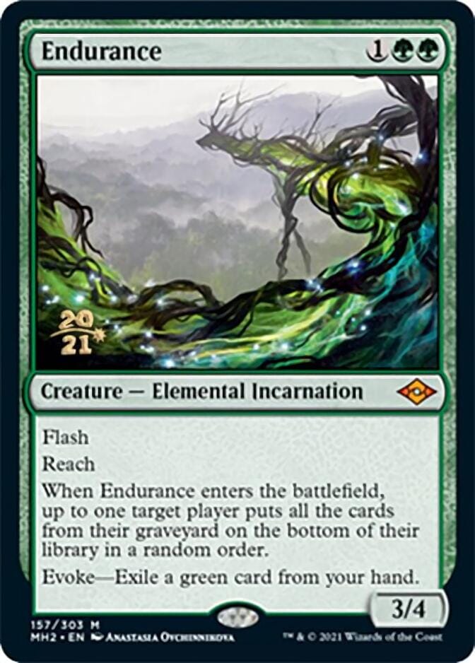 Endurance [Modern Horizons 2 Prerelease Promos] MTG Single Magic: The Gathering  | Multizone: Comics And Games