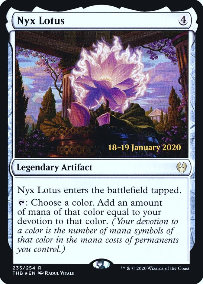 Nyx Lotus [Theros Beyond Death Prerelease Promos] MTG Single Magic: The Gathering  | Multizone: Comics And Games