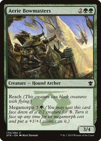 Aerie Bowmasters [Dragons of Tarkir] MTG Single Magic: The Gathering  | Multizone: Comics And Games