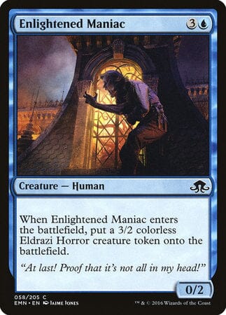 Enlightened Maniac [Eldritch Moon] MTG Single Magic: The Gathering  | Multizone: Comics And Games