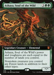 Ashaya, Soul of the Wild (Extended Art) [Zendikar Rising] MTG Single Magic: The Gathering  | Multizone: Comics And Games