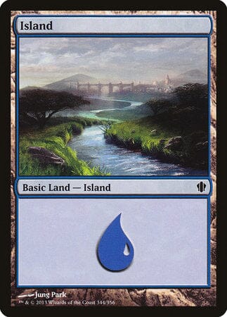 Island (344) [Commander 2013] MTG Single Magic: The Gathering  | Multizone: Comics And Games