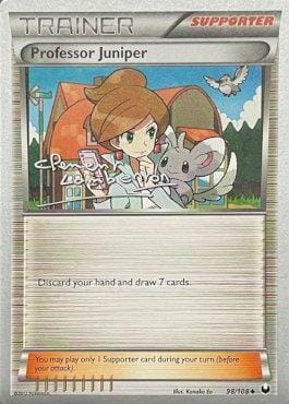 Professor Juniper (98/108) (Anguille Sous Roche - Clement Lamberton) [World Championships 2013] Pokemon Single Pokémon  | Multizone: Comics And Games