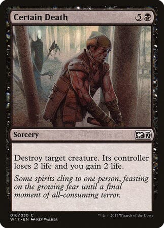 Certain Death [Welcome Deck 2017] MTG Single Magic: The Gathering  | Multizone: Comics And Games