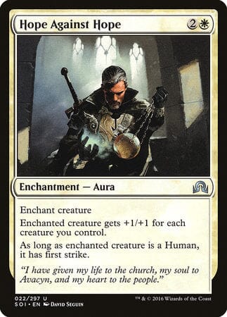 Hope Against Hope [Shadows over Innistrad] MTG Single Magic: The Gathering  | Multizone: Comics And Games