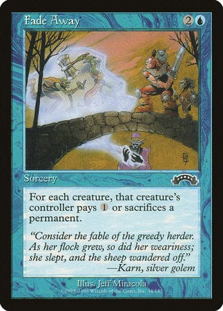 Fade Away [Exodus] MTG Single Magic: The Gathering  | Multizone: Comics And Games