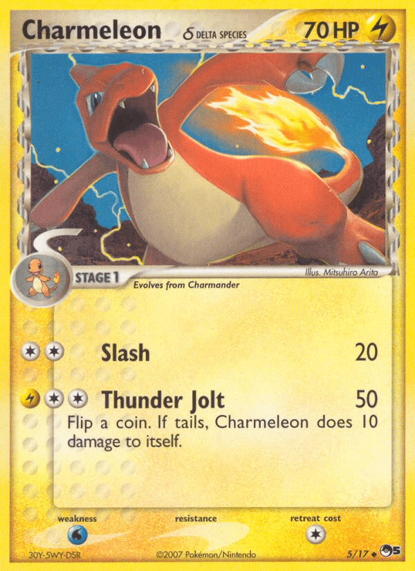 Charmeleon (5/17) (Delta Species) [POP Series 5] Pokemon Single Pokémon  | Multizone: Comics And Games