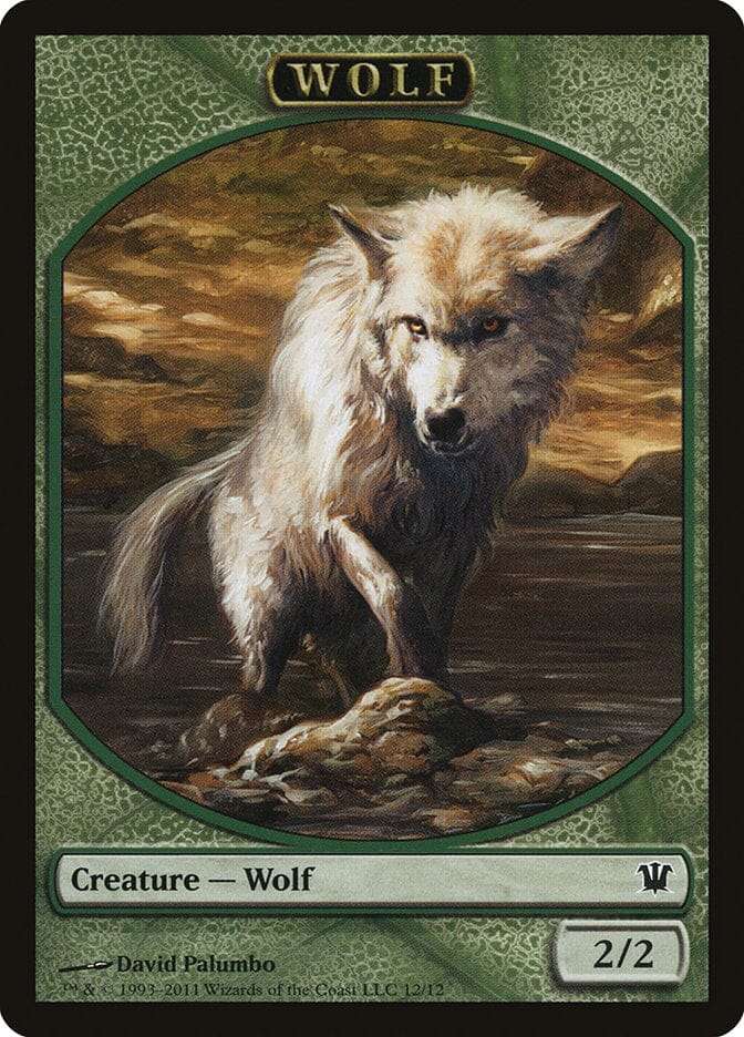 Wolf (12/12) [Innistrad Tokens] MTG Single Magic: The Gathering  | Multizone: Comics And Games