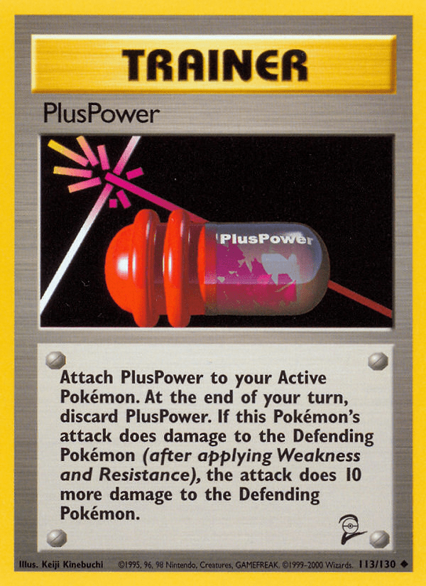 PlusPower (113/130) [Base Set 2] Pokemon Single Pokémon  | Multizone: Comics And Games