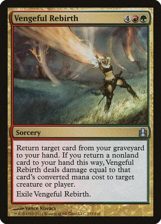 Vengeful Rebirth [Commander 2011] MTG Single Magic: The Gathering  | Multizone: Comics And Games