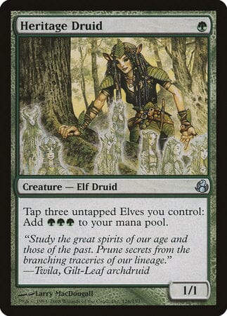 Heritage Druid [Morningtide] MTG Single Magic: The Gathering  | Multizone: Comics And Games