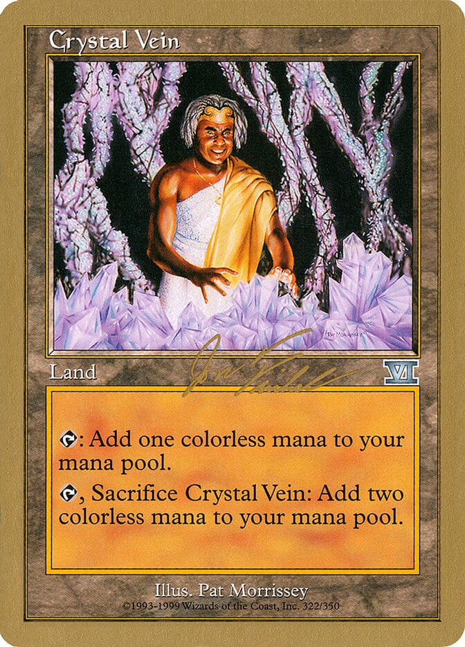 Crystal Vein (Jon Finkel) [World Championship Decks 2000] MTG Single Magic: The Gathering  | Multizone: Comics And Games