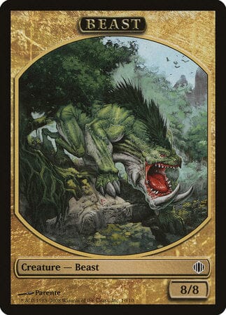 Beast Token (Multicolor) [Shards of Alara Tokens] MTG Single Magic: The Gathering  | Multizone: Comics And Games