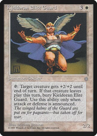 Kjeldoran Elite Guard [Ice Age] MTG Single Magic: The Gathering  | Multizone: Comics And Games