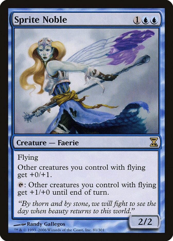 Sprite Noble [Time Spiral] MTG Single Magic: The Gathering  | Multizone: Comics And Games