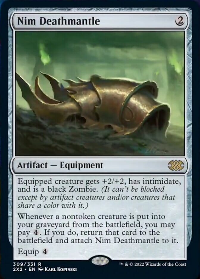 Nim Deathmantle [Double Masters 2022] MTG Single Magic: The Gathering  | Multizone: Comics And Games