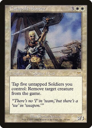 Catapult Master [Onslaught] MTG Single Magic: The Gathering  | Multizone: Comics And Games