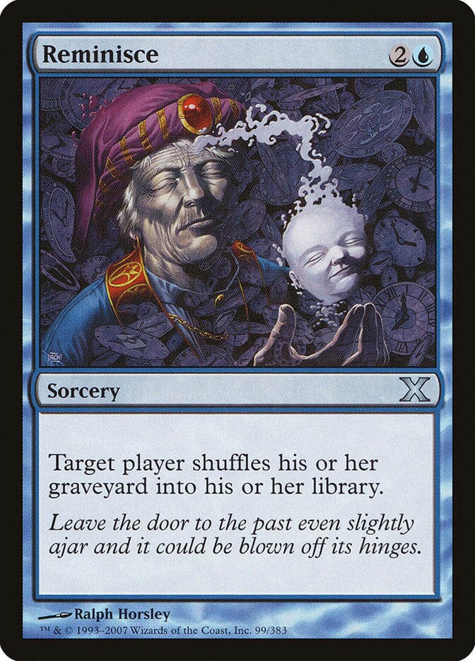 Reminisce [Tenth Edition] MTG Single Magic: The Gathering  | Multizone: Comics And Games