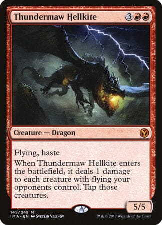 Thundermaw Hellkite [Iconic Masters] MTG Single Magic: The Gathering  | Multizone: Comics And Games