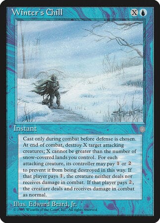 Winter's Chill [Ice Age] MTG Single Magic: The Gathering  | Multizone: Comics And Games