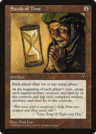 Sands of Time [Visions] MTG Single Magic: The Gathering  | Multizone: Comics And Games