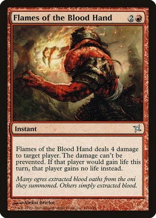 Flames of the Blood Hand [Betrayers of Kamigawa] MTG Single Magic: The Gathering  | Multizone: Comics And Games