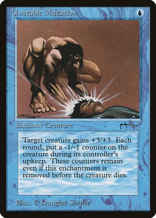 Unstable Mutation [Arabian Nights] MTG Single Magic: The Gathering  | Multizone: Comics And Games