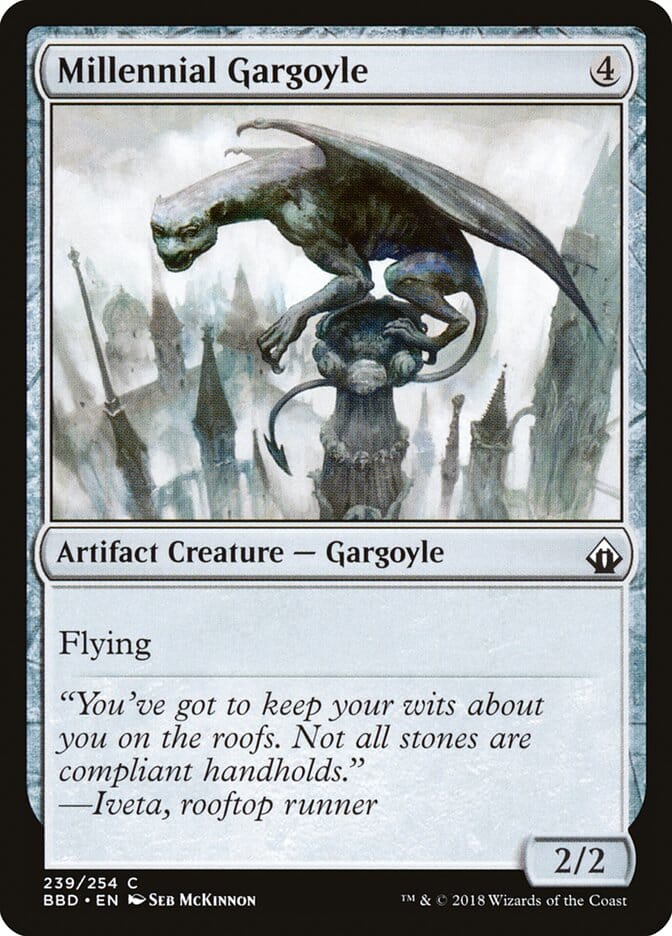 Millennial Gargoyle [Battlebond] MTG Single Magic: The Gathering  | Multizone: Comics And Games
