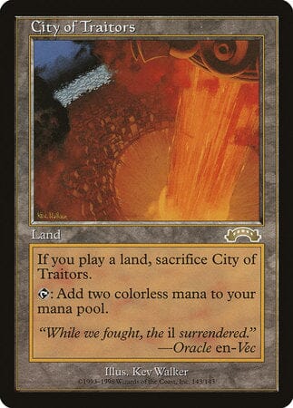 City of Traitors [Exodus] MTG Single Magic: The Gathering  | Multizone: Comics And Games