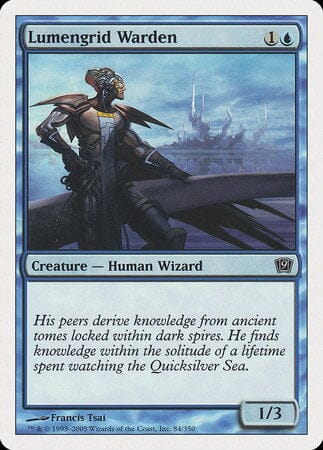 Lumengrid Warden [Ninth Edition] MTG Single Magic: The Gathering  | Multizone: Comics And Games