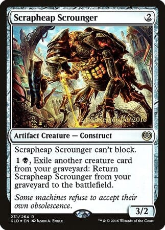 Scrapheap Scrounger [Kaladesh Promos] MTG Single Magic: The Gathering  | Multizone: Comics And Games