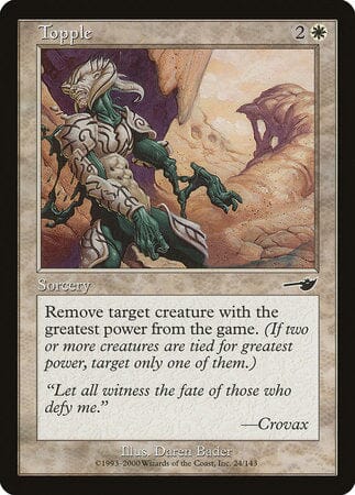 Topple [Nemesis] MTG Single Magic: The Gathering  | Multizone: Comics And Games