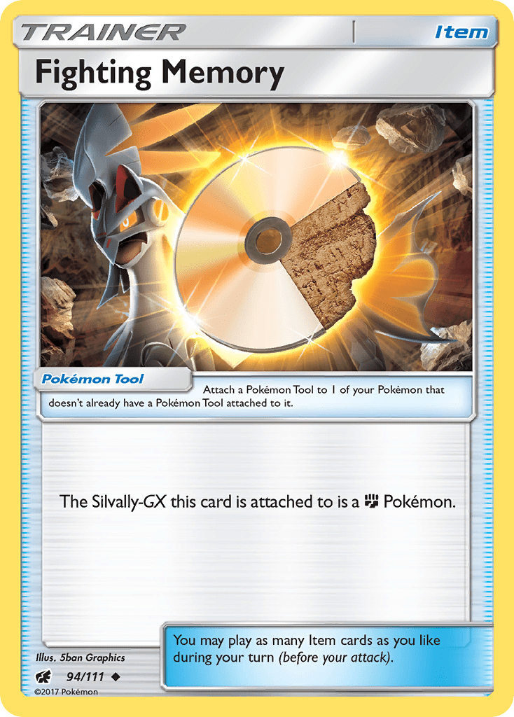 Fighting Memory (94/111) [Sun & Moon: Crimson Invasion] Pokemon Single Pokémon  | Multizone: Comics And Games