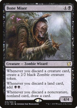 Bone Miser [Commander 2019] MTG Single Magic: The Gathering  | Multizone: Comics And Games