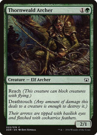 Thornweald Archer [Duel Decks: Nissa vs. Ob Nixilis] MTG Single Magic: The Gathering  | Multizone: Comics And Games