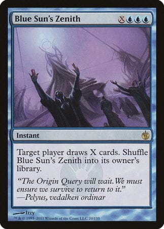 Blue Sun's Zenith [Mirrodin Besieged] MTG Single Magic: The Gathering  | Multizone: Comics And Games