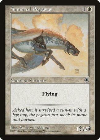 Armored Pegasus [Portal] MTG Single Magic: The Gathering  | Multizone: Comics And Games