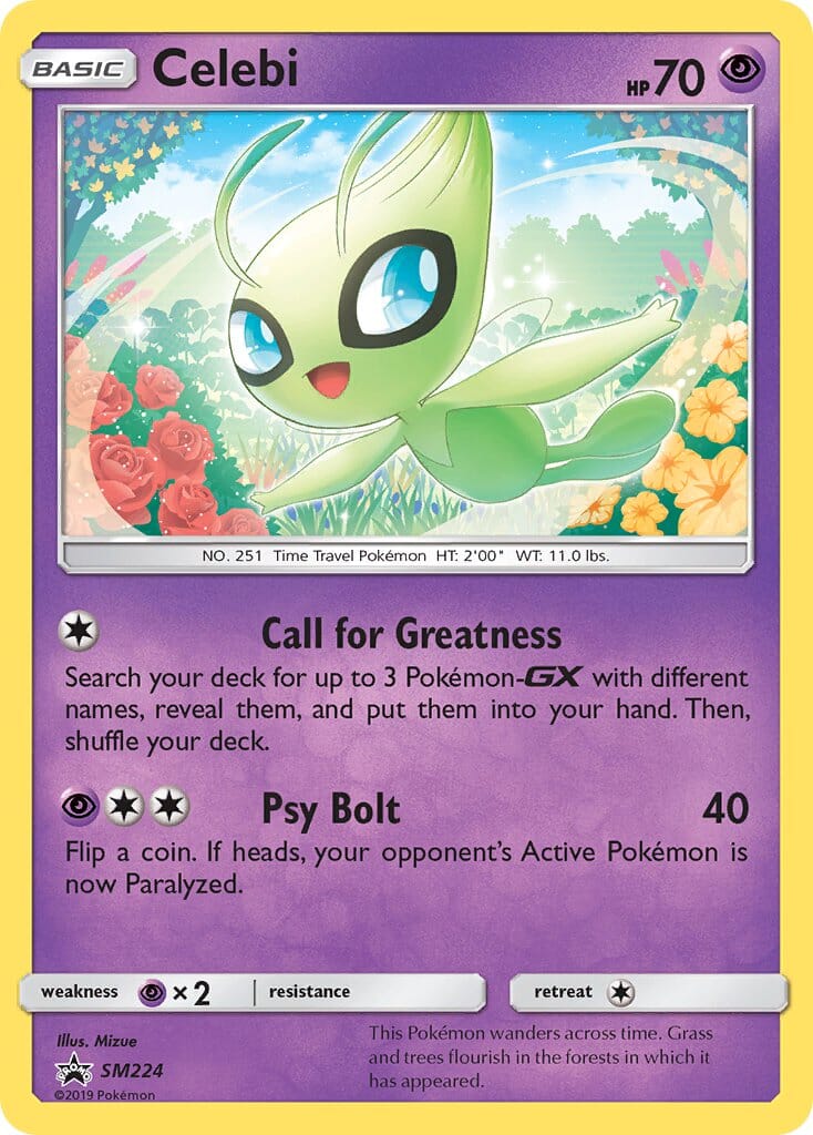 Celebi (SM224) [Sun & Moon: Black Star Promos] Pokemon Single Pokémon  | Multizone: Comics And Games