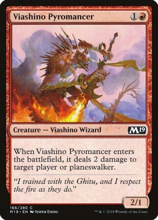 Viashino Pyromancer [Core Set 2019] MTG Single Magic: The Gathering  | Multizone: Comics And Games