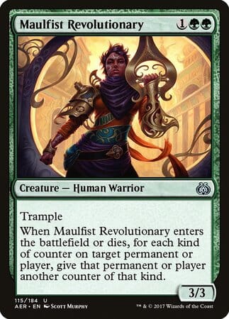 Maulfist Revolutionary [Aether Revolt] MTG Single Magic: The Gathering  | Multizone: Comics And Games