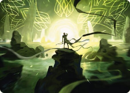 Legolas, Master Archer Art Card [The Lord of the Rings: Tales of Middle-earth Art Series] MTG Single Magic: The Gathering  | Multizone: Comics And Games