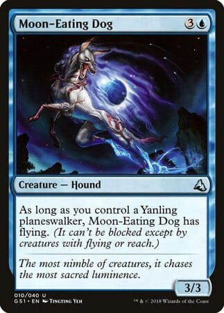 Moon-Eating Dog [Global Series Jiang Yanggu & Mu Yanling] MTG Single Magic: The Gathering  | Multizone: Comics And Games