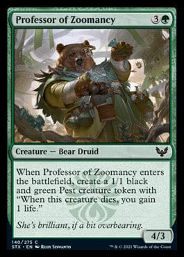 Professor of Zoomancy [Strixhaven: School of Mages] MTG Single Magic: The Gathering  | Multizone: Comics And Games