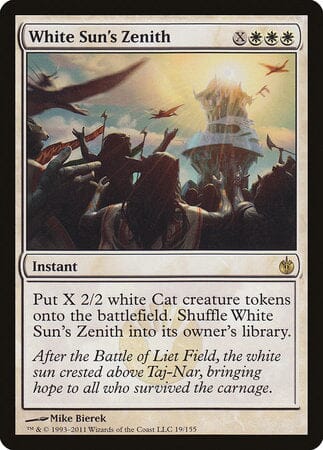 White Sun's Zenith [Mirrodin Besieged] MTG Single Magic: The Gathering  | Multizone: Comics And Games