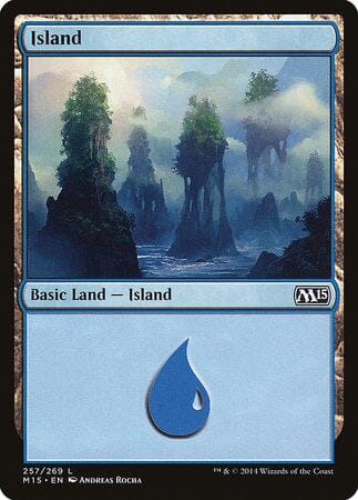 Island (257) [Magic 2015] MTG Single Magic: The Gathering  | Multizone: Comics And Games