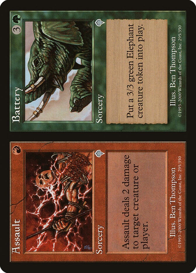 Assault // Battery [Invasion] MTG Single Magic: The Gathering  | Multizone: Comics And Games