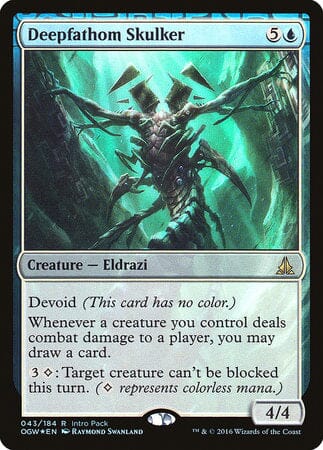 Deepfathom Skulker [Oath of the Gatewatch Promos] MTG Single Magic: The Gathering  | Multizone: Comics And Games
