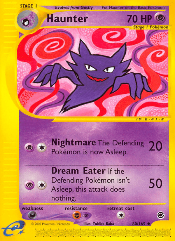 Haunter (80/165) [Expedition: Base Set] Pokemon Single Pokémon  | Multizone: Comics And Games
