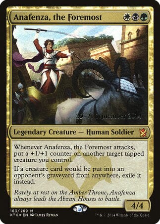 Anafenza, the Foremost [Khans of Tarkir Promos] MTG Single Magic: The Gathering  | Multizone: Comics And Games